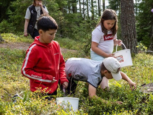 Ensimmäinen päivä täynnä aarrejahtia ja nakkikeittoa