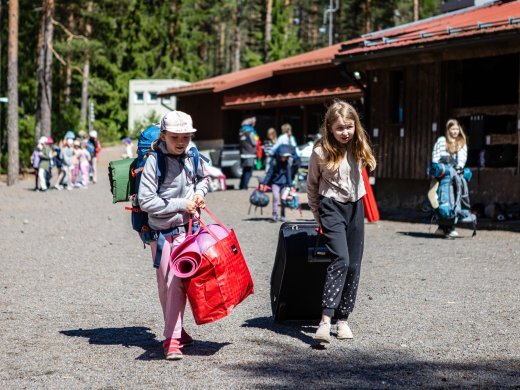 Aurinkoinen viikonalku Kiljavalla