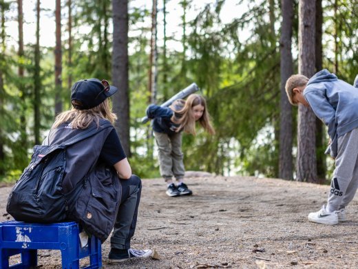 Toimintapisteitä, saunoja ja retkiä luontoon