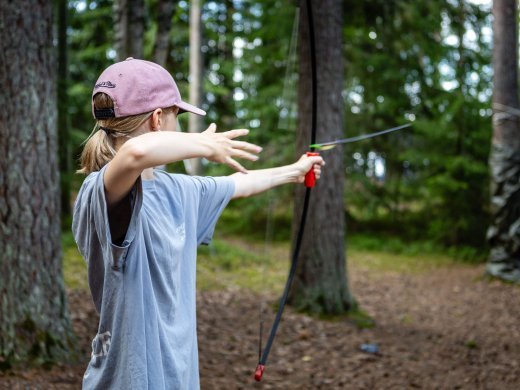 Retkeilyä ja tomaattilihapullapastaa