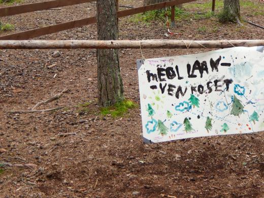 Leirin aloitus ja Suomen kaunein telttakylä