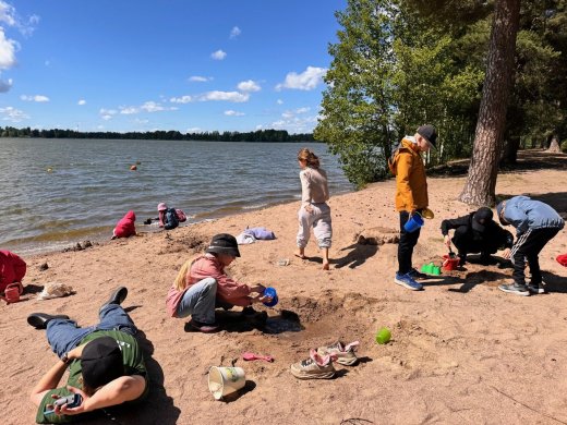 Retkipäivän riemua